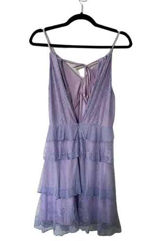 Majorelle  Nylah Mini Dress in Amethyst Purple Sz M