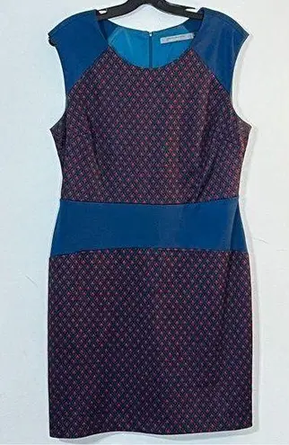 Andrew Marc New York Geometric Mini Sheath Dress