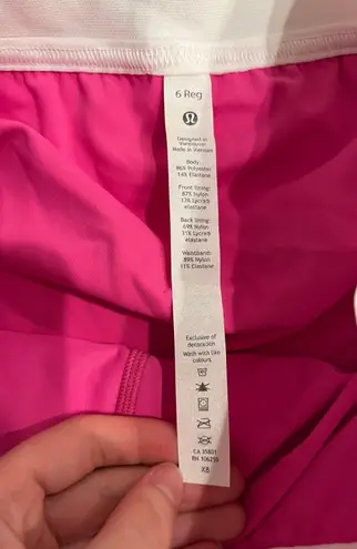 Lululemon Court Rival Skirt Sonic Pink