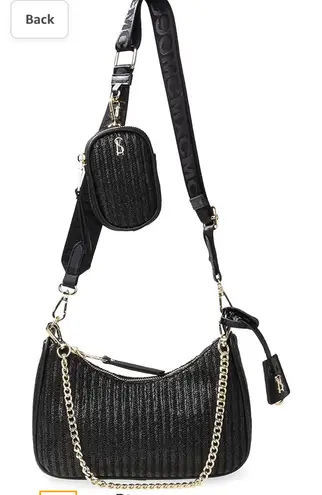 Steve Madden Black Crossbody Purse