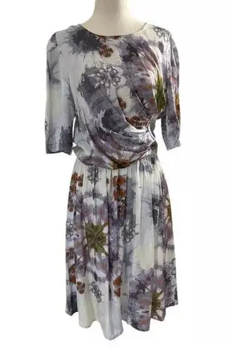 Ottod'ame Tresor Women Sz 10 Ruched A