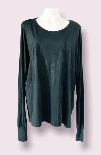 The Laundry Room Choose Love Scoop Neck Top Long Sleeve Tee, Size XL NWT $128