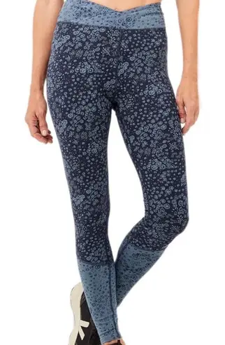PACT ORGANIC | Women's Leggings Blue Merino Size L