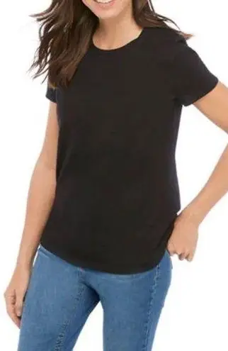 NWT New Directions Essential Black Basic Tee Shirt Size XL