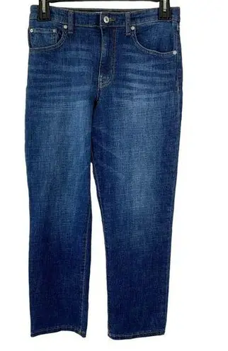 Ella Moss Women's High Waist Straight Leg Jeans