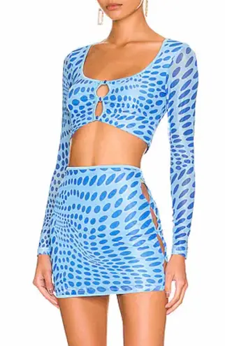 superdown Blue Two Piece Set