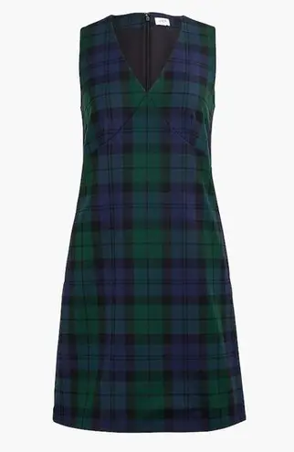 J. Crew Factory Black Watch Sleeveless V