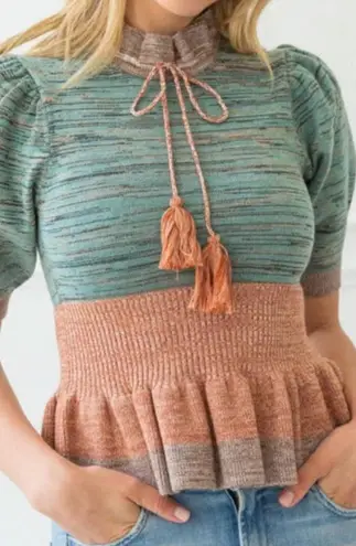 Ulla Johnson Ava Color Block Top