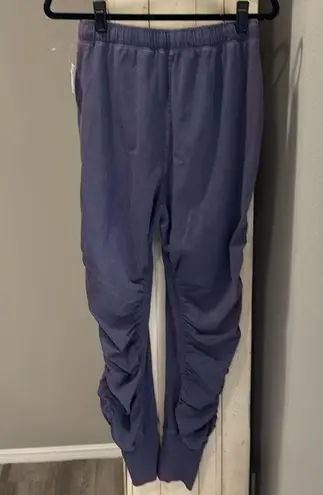 FP Movement Hot Shot Shirred Pants NWT Blue