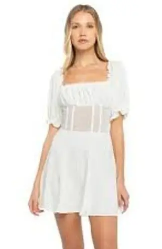 Lani the Label Tiffany Dress Corset Babydoll Milkmaid Mini Dress