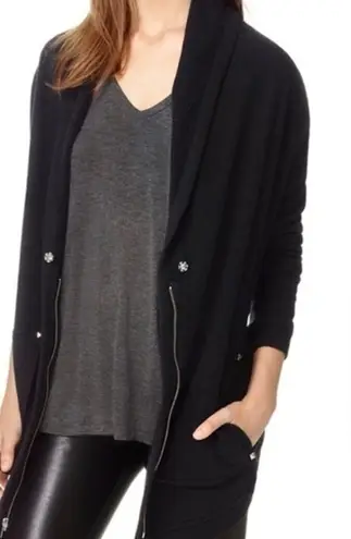 Wilfred Free Rousseau Black Sweater Studded Cardigan Size XS