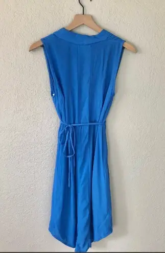 Maeve Anthropologie Cobalt Blue Dress Sleeveless