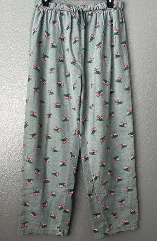 Gray Christmas Lights Pajama Pants Size L (12–14) Red Size L