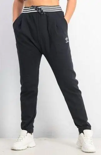 Adidas  x Pharrell Williams HU LIMITED EDITION Black logo Joggers Sweatpants XS