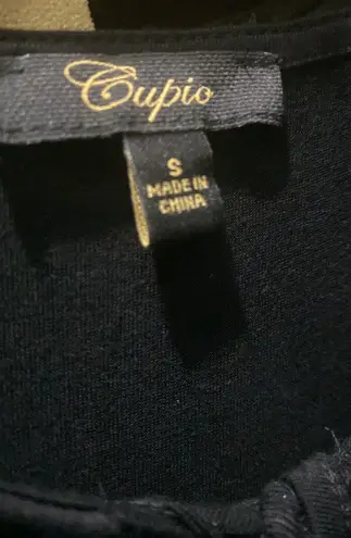 cupio - Black Dress with Tassels