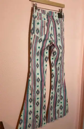 Lucky & Blessed Western Aztec Multicolor Print Mega