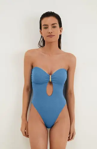 VIX Firenze Lori One Piece, Size medium, $248 Blue