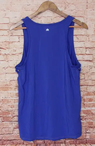 Kyodan | Cutout Side Workout Tank Blue - Image 2