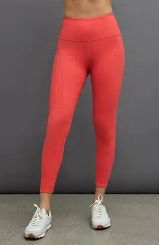 Carbon 38 Ribbed 7/8 Legging cayenne size XS