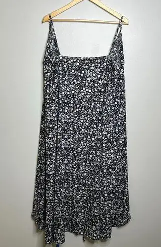 Cupshe  Black and White Floral Tie Cover Up Dress