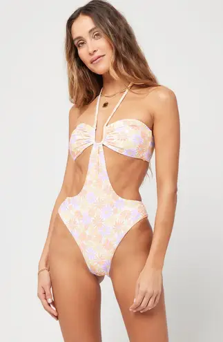 L Space  Oopsie Daisies One Piece Bathing Suit