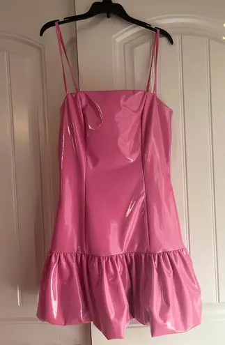 Katie Bop Pink Ruffle Dress
