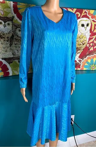 Vintage Blue Anthony Richards  Dress