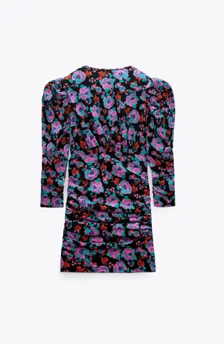 ZARA Floral Print Dress