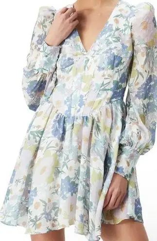 Bardot NWT Dress Zelina Spring Floral Long Sleeve Minidress Size XL / US 10