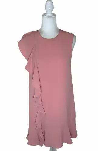 Charles Henry Charler Henry Pink Sleeveless Ruffle Mini Dress. Size SP