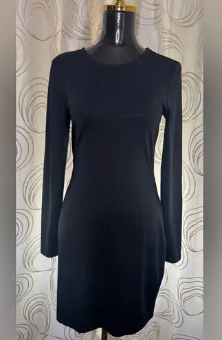 VERO MODA Elegant mini dress ombre bodycon blue Long Sleeve Dress large NWT