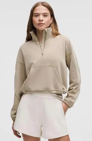 NWT Lululemon Brushed Softstreme Half Zip