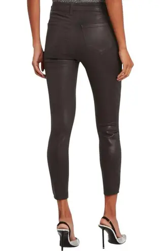 L'Agence L’AGENCE Margot Skinny High Rise Grey Coated Cropped Skinny Jeans 27