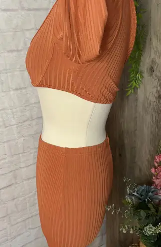 NEW Rust Set Brown Size XS