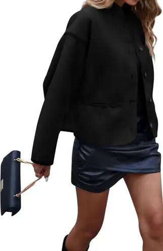 Tankaneo Womens Waist Cut light weight Winter Pea Coat