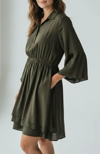 Andree by Unit Olive Green Dress Size 2X