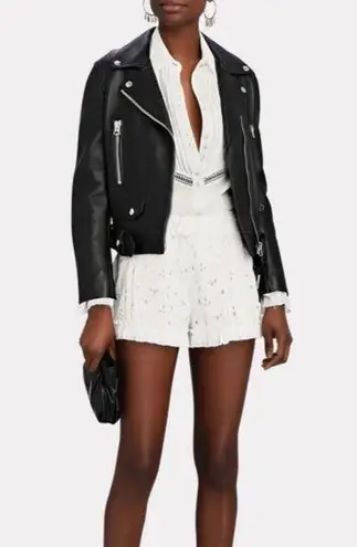 IRO Mikos Broderie Anglaise Cotton Shorts