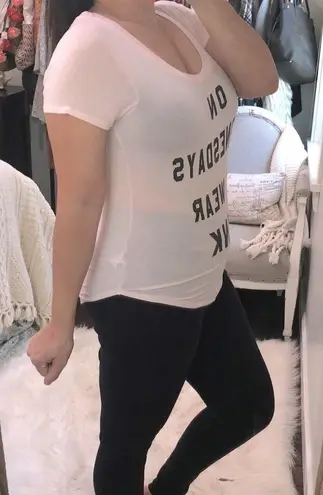 Mean Girls on Wednesday’s we wear pink xsmall top