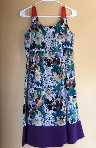 Simply Vera VERA WANG Colorful Sleeveless Dress 6