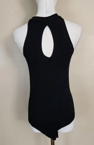 Black Turtleneck Bodysuit, Women's S