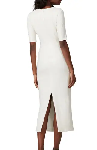 Lapointe White Sequin Midi Dress 8