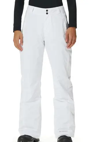 Columbia White Snow Pants