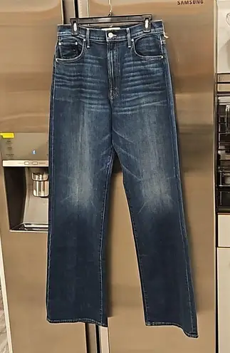 đź’•MOTHER SUPERIORđź’• The Lasso Heel Jeans ~ Let's Wine About It 32 NWT Blue