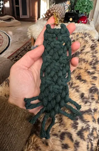 Handmade Macramé Keychain