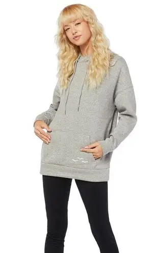 Lazypants Grey Hoodie XS Sweatshirt Plush Hooded Loungewear NWT Womens Cozy Gray