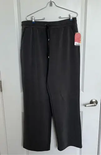 NEW Arula Super Soft Lounge Pants Plus Size 0X (XL) NWT Gray