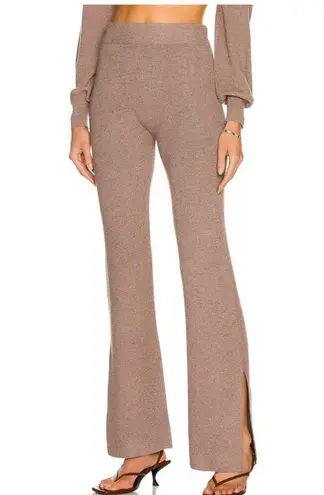 Le Ore Revolve 2 piece set: Lodi pointelle bra and Lodi pants new with tags XL Brown