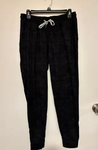 Camo Jogger Pants Black