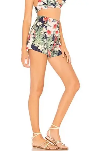 by the way. Dominique Tropical Floral Shorts Blue Multi Medium M