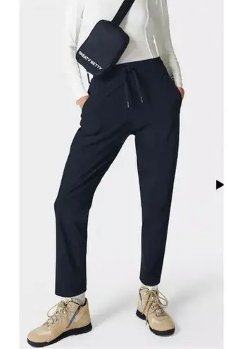 Sweaty Betty Navy Explorer tapered Jogger Pants Size 10